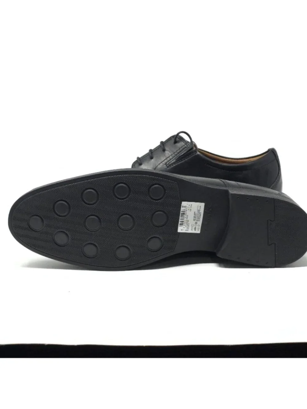 New Clarks Whiddon Pace Black Leather Oxford Men’s 12W